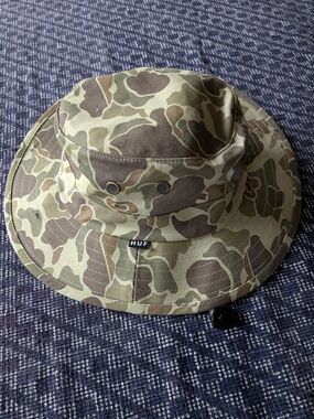 HUF Camo Boonie Hat In Duck Hunter Camo L/XL